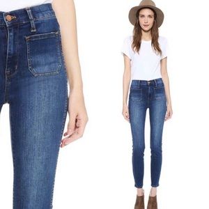 Madewell High Waisted Sailor Jeans